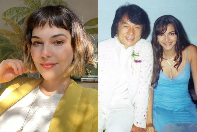 Tainá Müller relembra encontro com Jackie Chan e web comenta: 'Rolê aleatório'