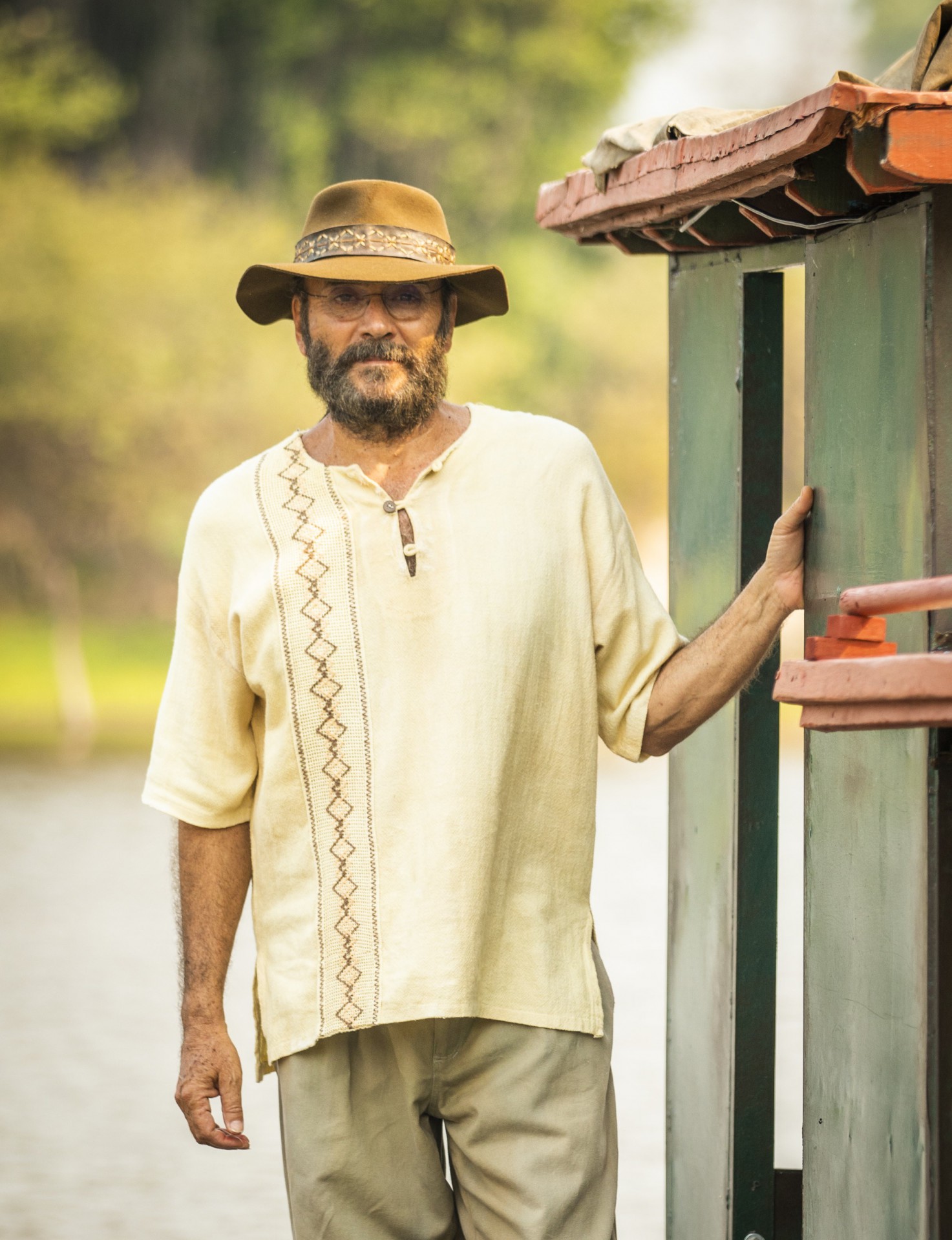 Em 'Pantanal', Almir Sater interpreta Eugênio - João Miguel Júnior/ TV Globo