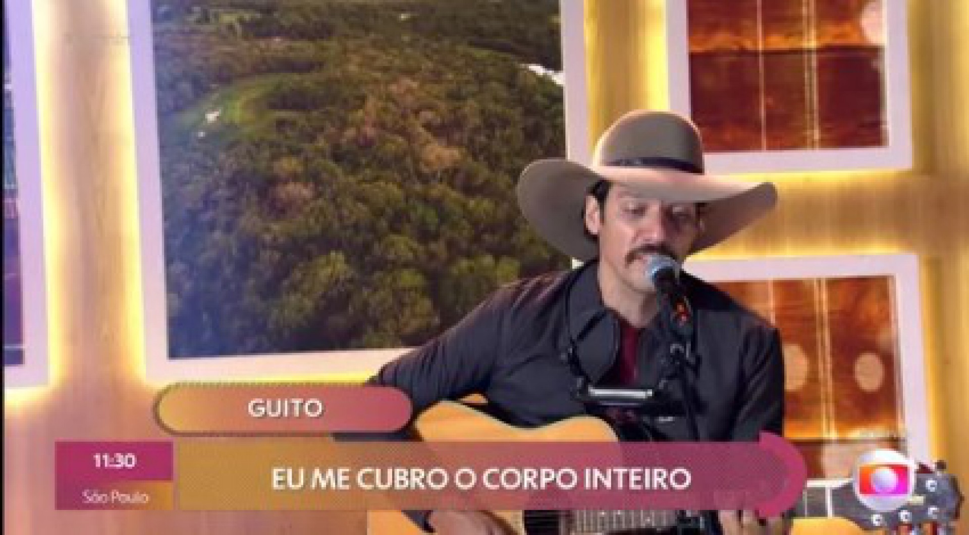 Guito, o Tibério de 'Pantanal', recebe cantadas virtuais, mas