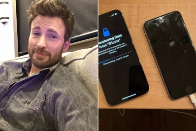 Chris Evans faz 'funeral' para antigo celular e fãs respondem: 'Estava na hora'