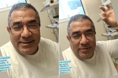 Pai de Anitta comemora alta do hospital: 'Testei negativo'