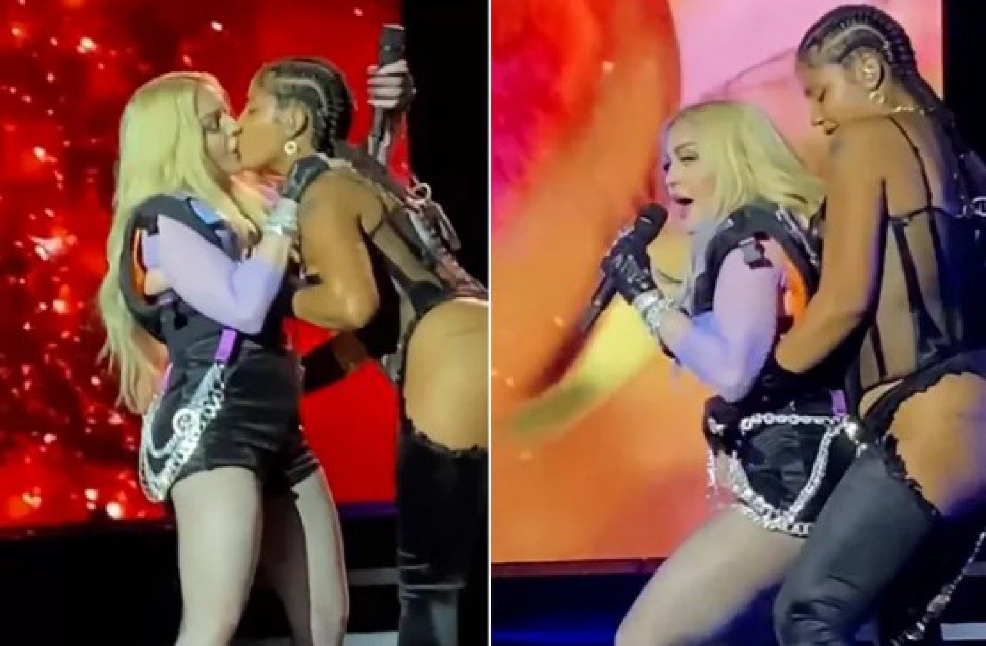 Madonna beija Tokischa - Reprodução/Instagram