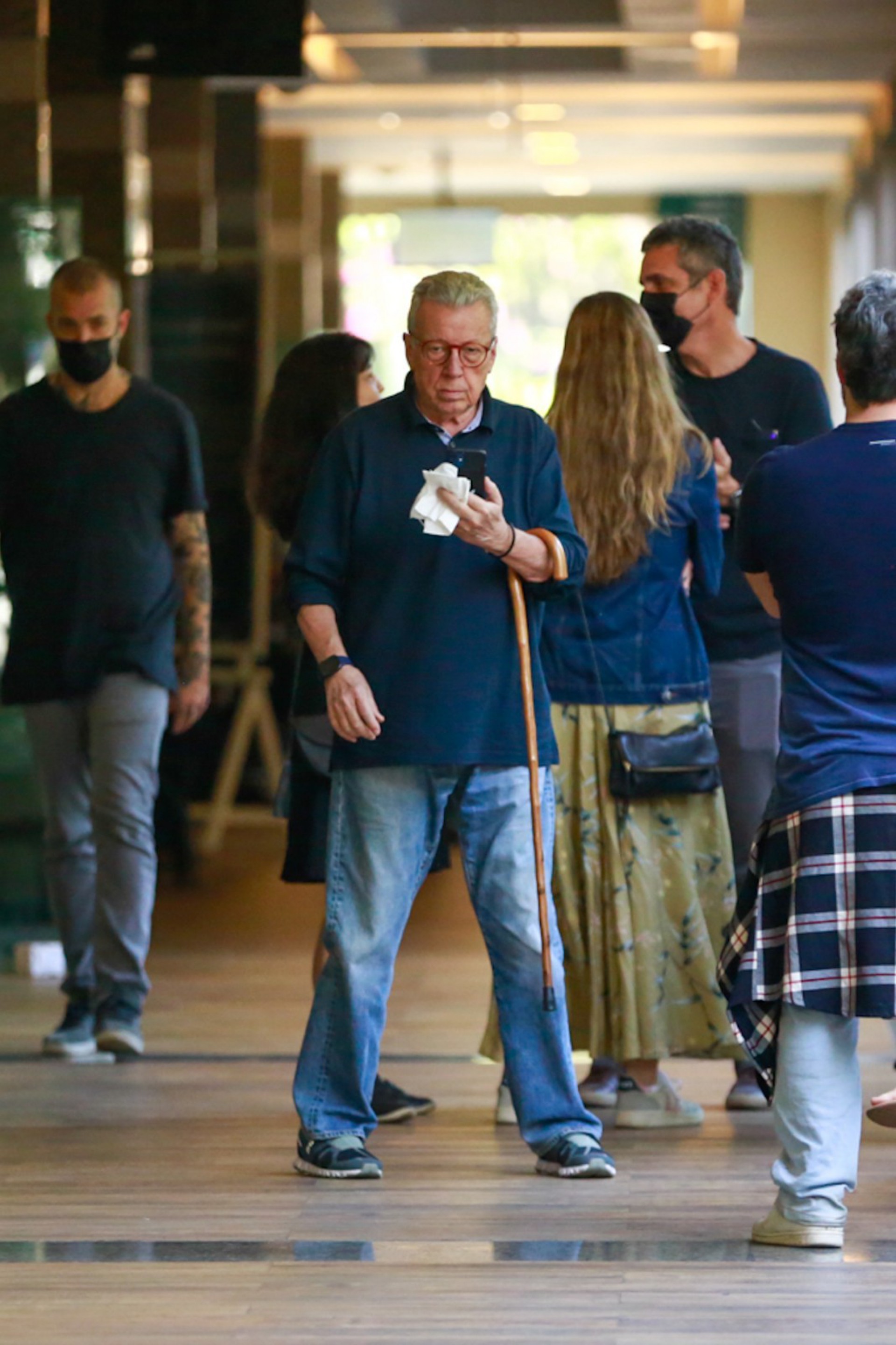 Amigos e familiares de Danuza Leão estiveram no velório da ex-modelo e jornalista - Victor Chapetta -  Ag. News