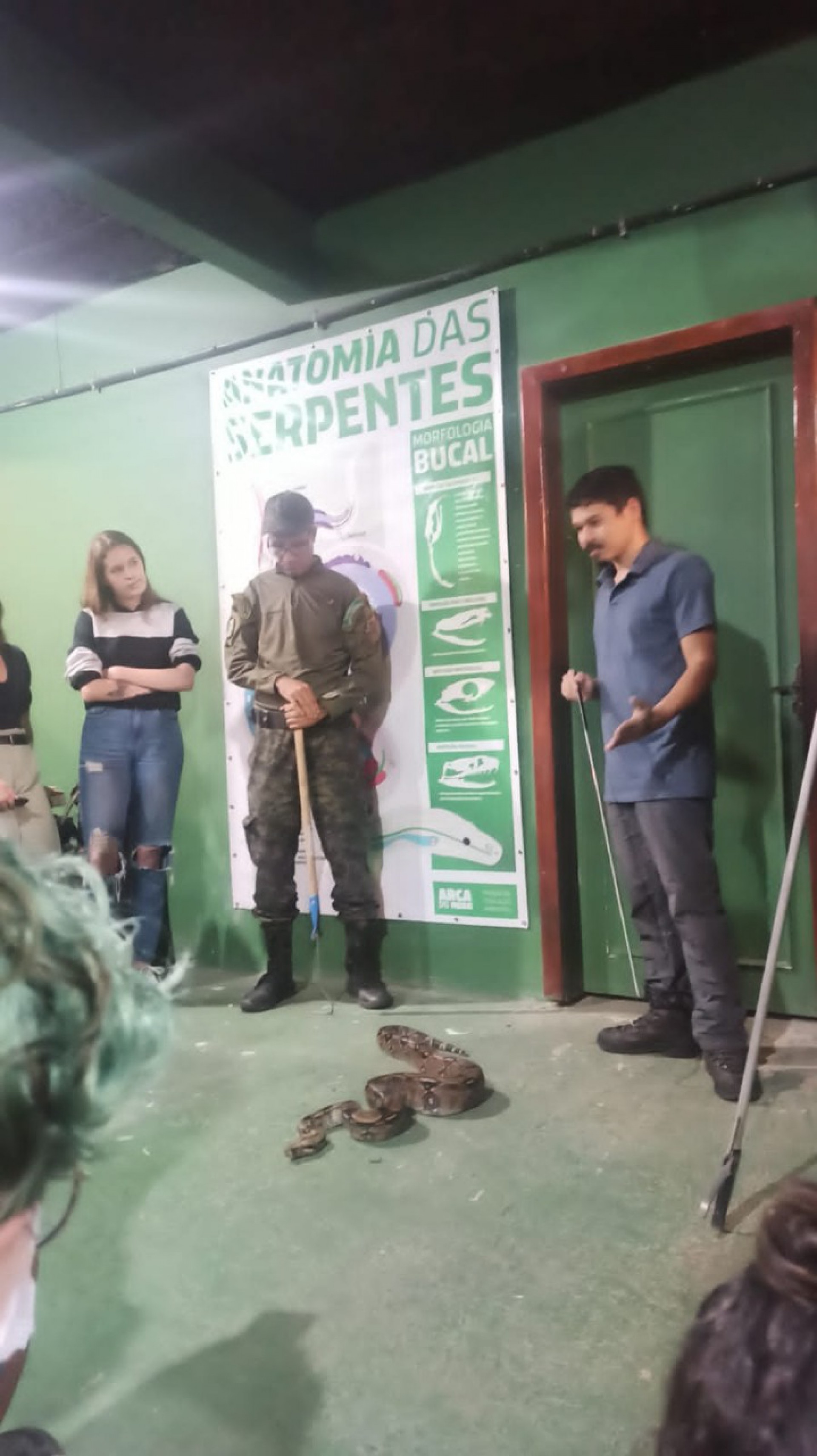 Agentes da Guarda Ambiental de Saquarema participam de curso de manejo de répteis - Divulgação/Prefeitura de Saquarema