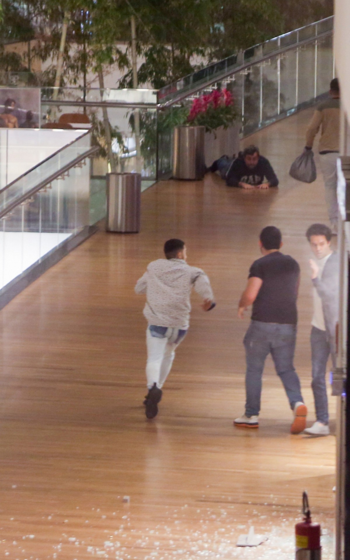 Tentativa de assalto em joalheria no Village Mall - Foto: Ag.News