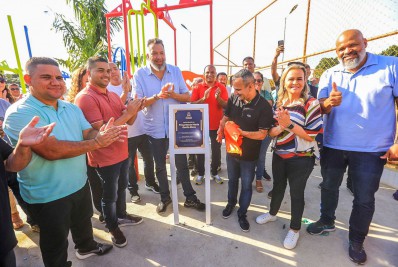 Prefeitura de Belford Roxo inaugura quatro praças no bairro Parque São José