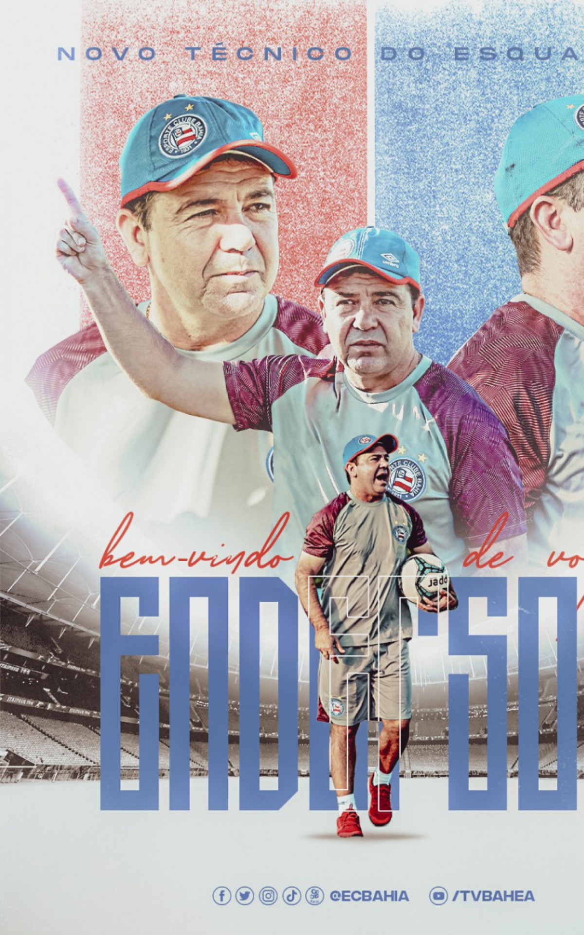 Enderson Moreira assina contrato at&eacute; dezembro com Bahia