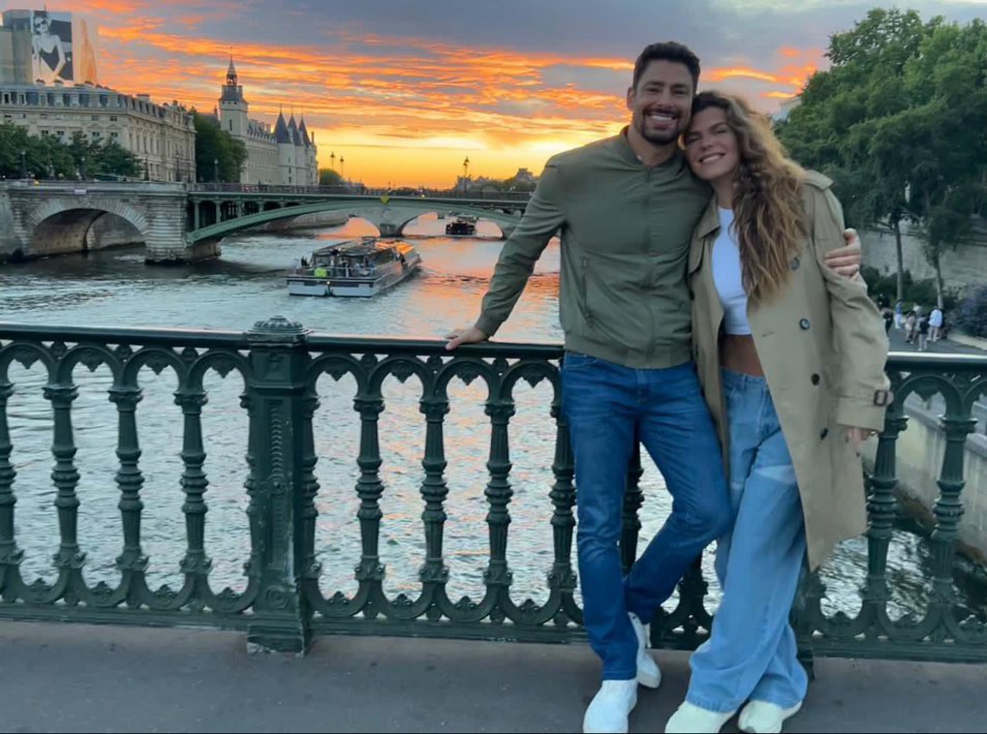 Cauã Reymond e Mariana Goldfarb - Reprodução do Instagram