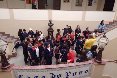 Projeto 'Olhar Teresópolis': Alunos das redes municipal e privada participam de tour pela cidade