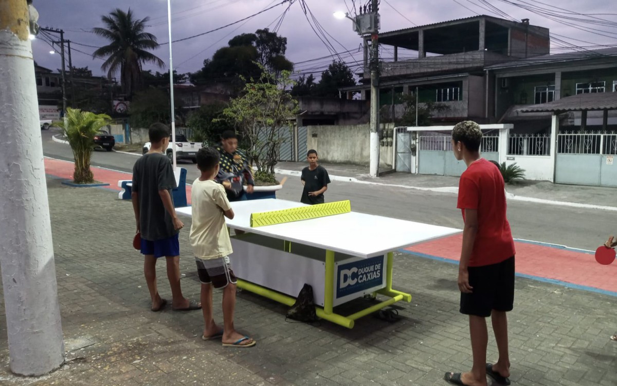 Nova &aacute;rea de lazer em Duque de Caxias - Gabriel Mendes/Divulga&ccedil;&atilde;o