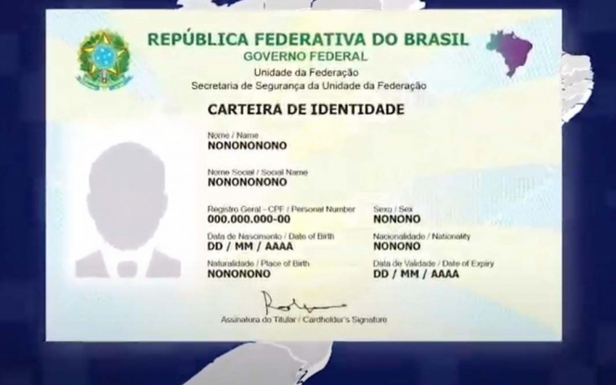 Governo federal revela novo modelo de passaporte com tecnologia antifraude - Reproduão