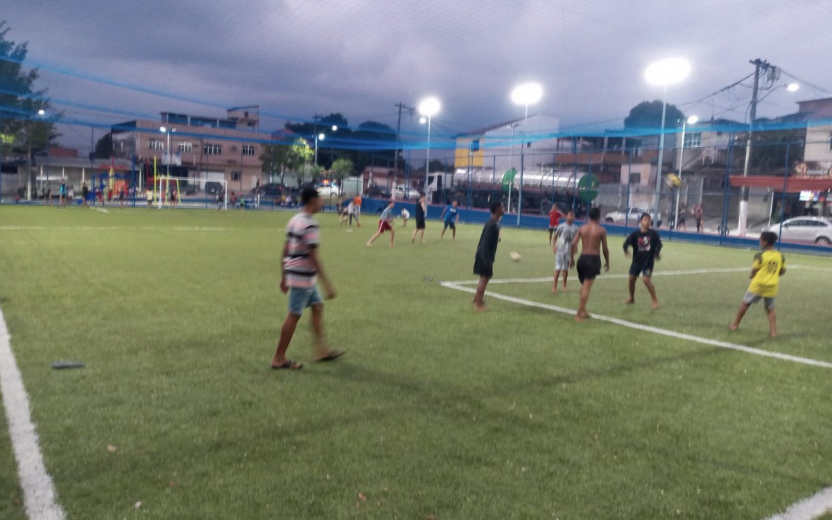 Nova &aacute;rea de lazer em Duque de Caxias - Gabriel Mendes/Divulga&ccedil;&atilde;o