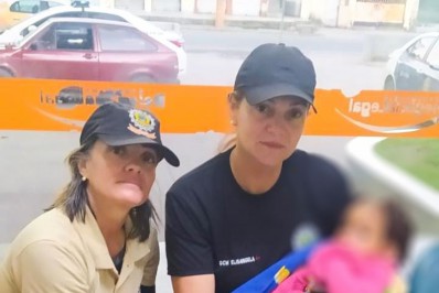 Guarda Municipal de Belford Roxo encontra criança abandonada na Praça de Heliópolis