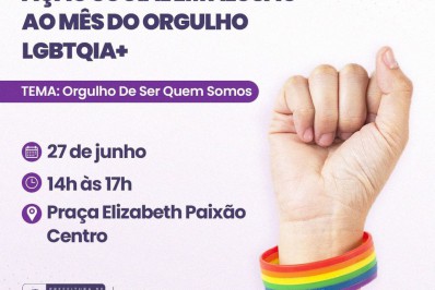 Mesquita promove ação social em alusão ao mês do Orgulho LGBTQIA+ nesta segunda (27)