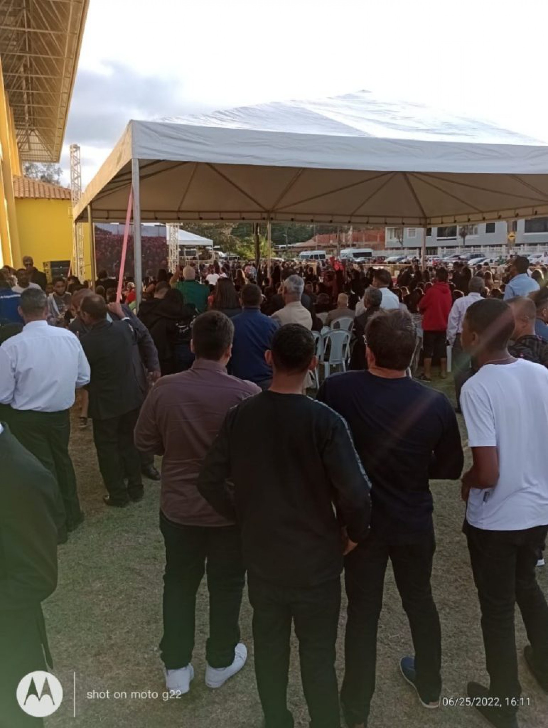 Apesar do cunho religioso, muita política também esteve envolvida no evento - Sabrina Sá (RC24h)