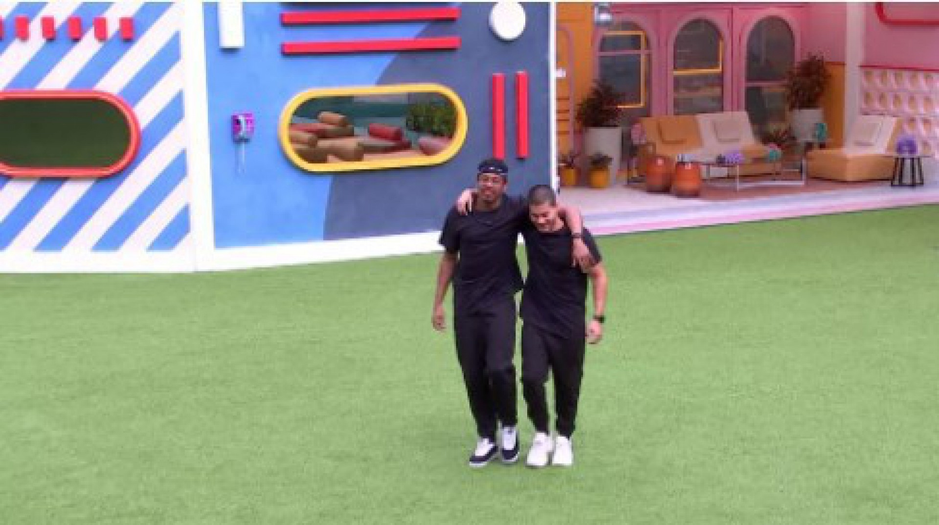 Paulo André Camilo e Arthur Aguiar - Reprodução/Globo