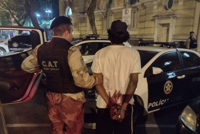 Guarda Municipal prende acusado de roubo a bancas de jornais