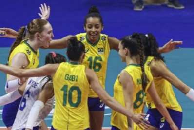 Gabi se destaca em vitória do Brasil na Liga das Nações 