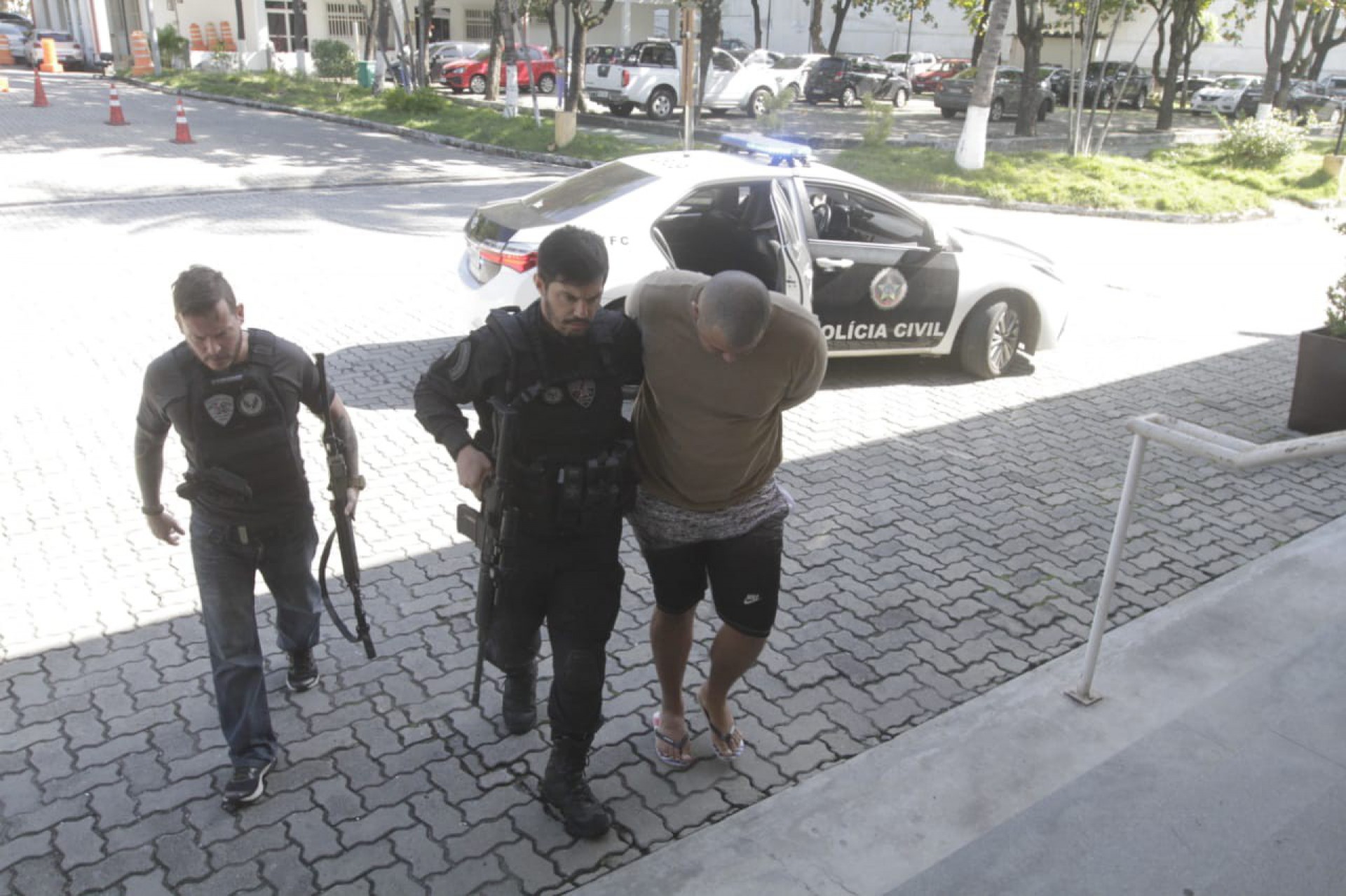 Thainã estava escondido em São Cristóvão, Zona Norte do Rio, há sete meses - Marcos Porto / Agência O Dia