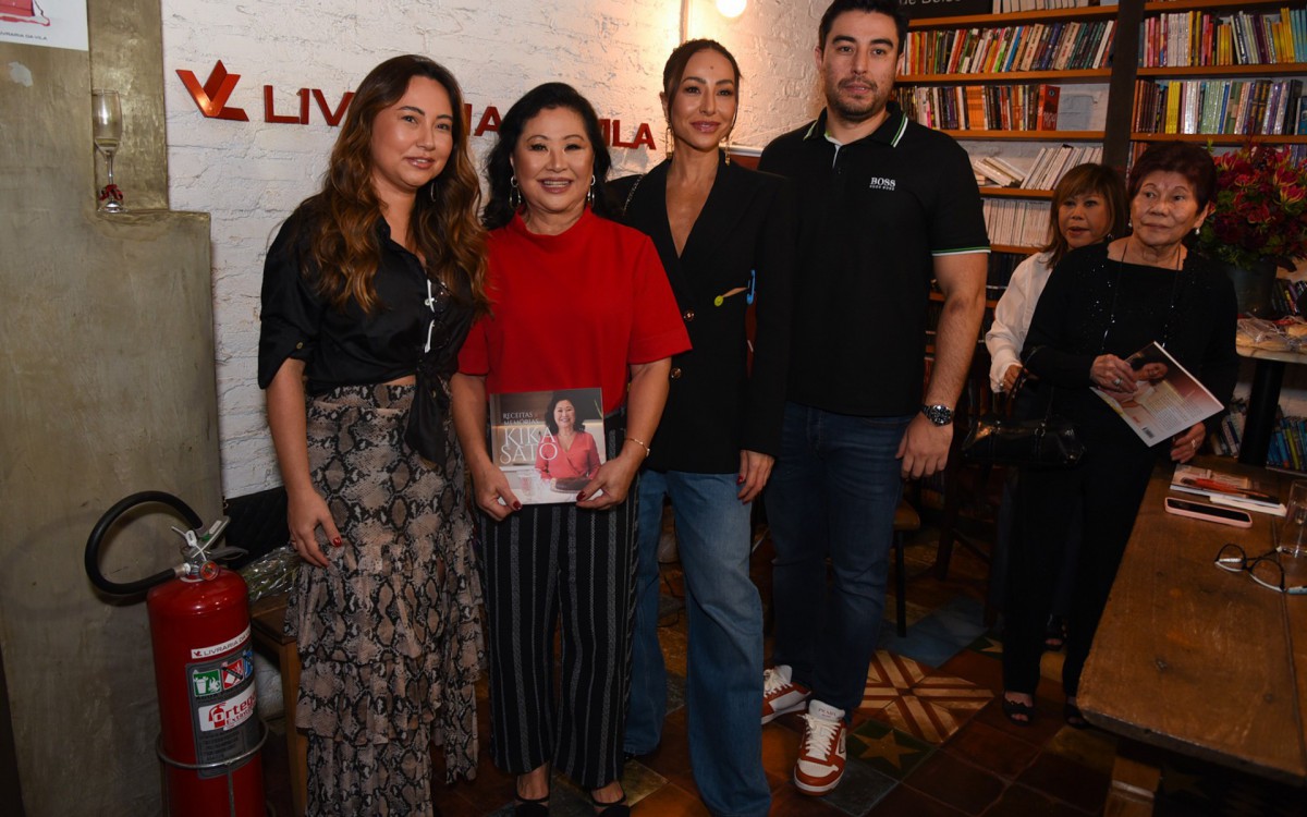 Lan&ccedil;amento do livro de Kika Sato em S&atilde;o Paulo