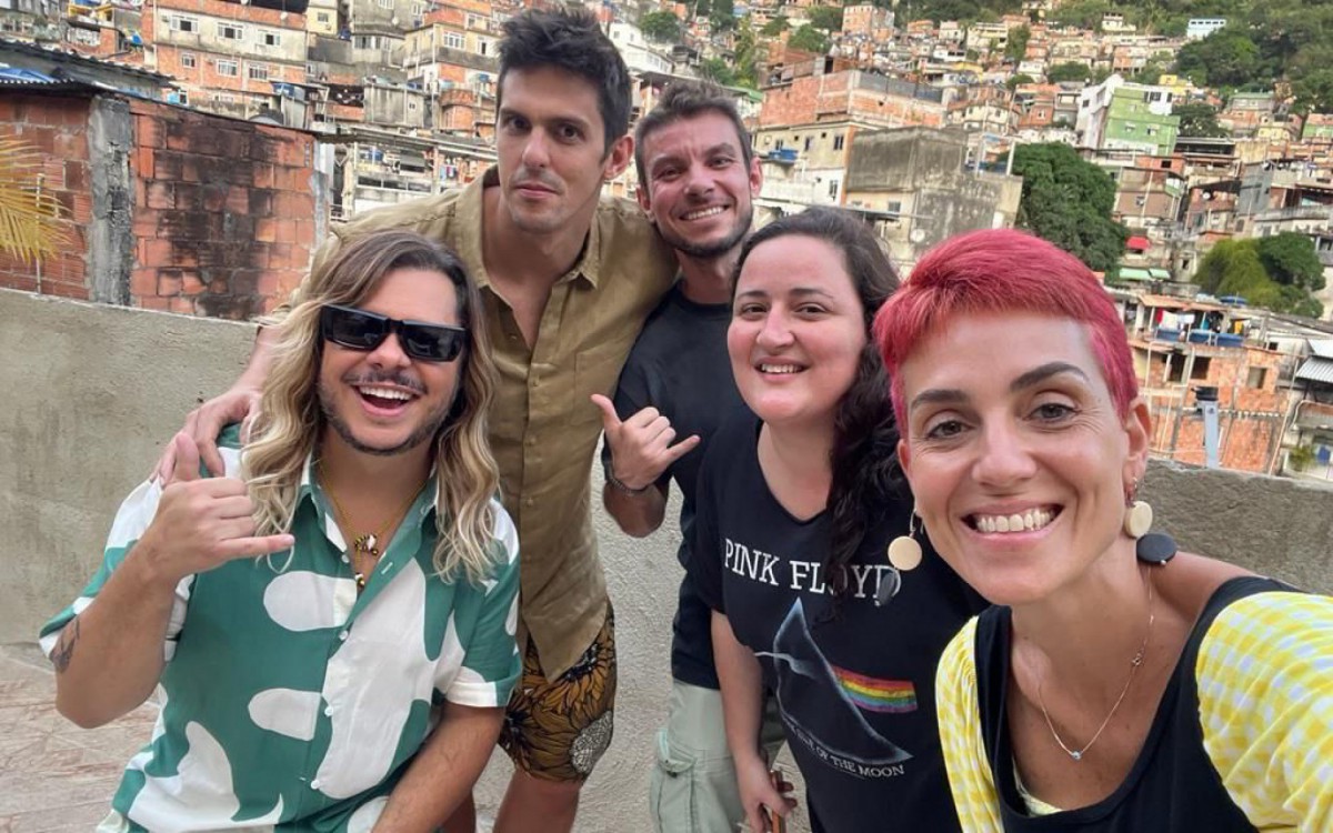 Marcus Majella e Rafael Infante estrelam o programa dirigido por Alice Demier e co-dirigido por Ju Amaral - Divulgação