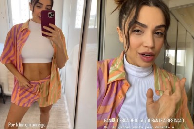 Paula Amorim fala sobre mudanças no corpo após a gestação