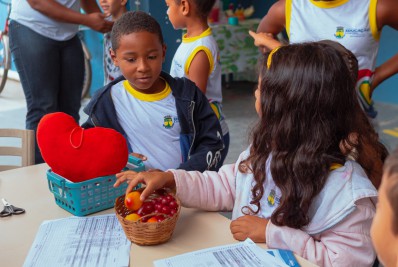 Estudantes de Magé são orientados para uma alimentação saudável