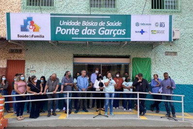 Prefeitura de Três Rios entrega UBS da Ponte das Garças reformada