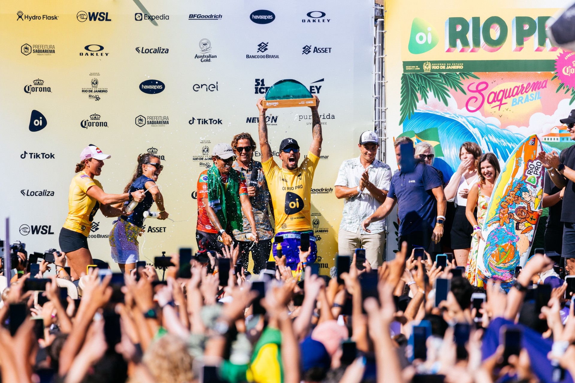 Filipe Toledo venceu o Oi Rio Pro em Saquarema - Daniel Smorigo/Divulgação WSL