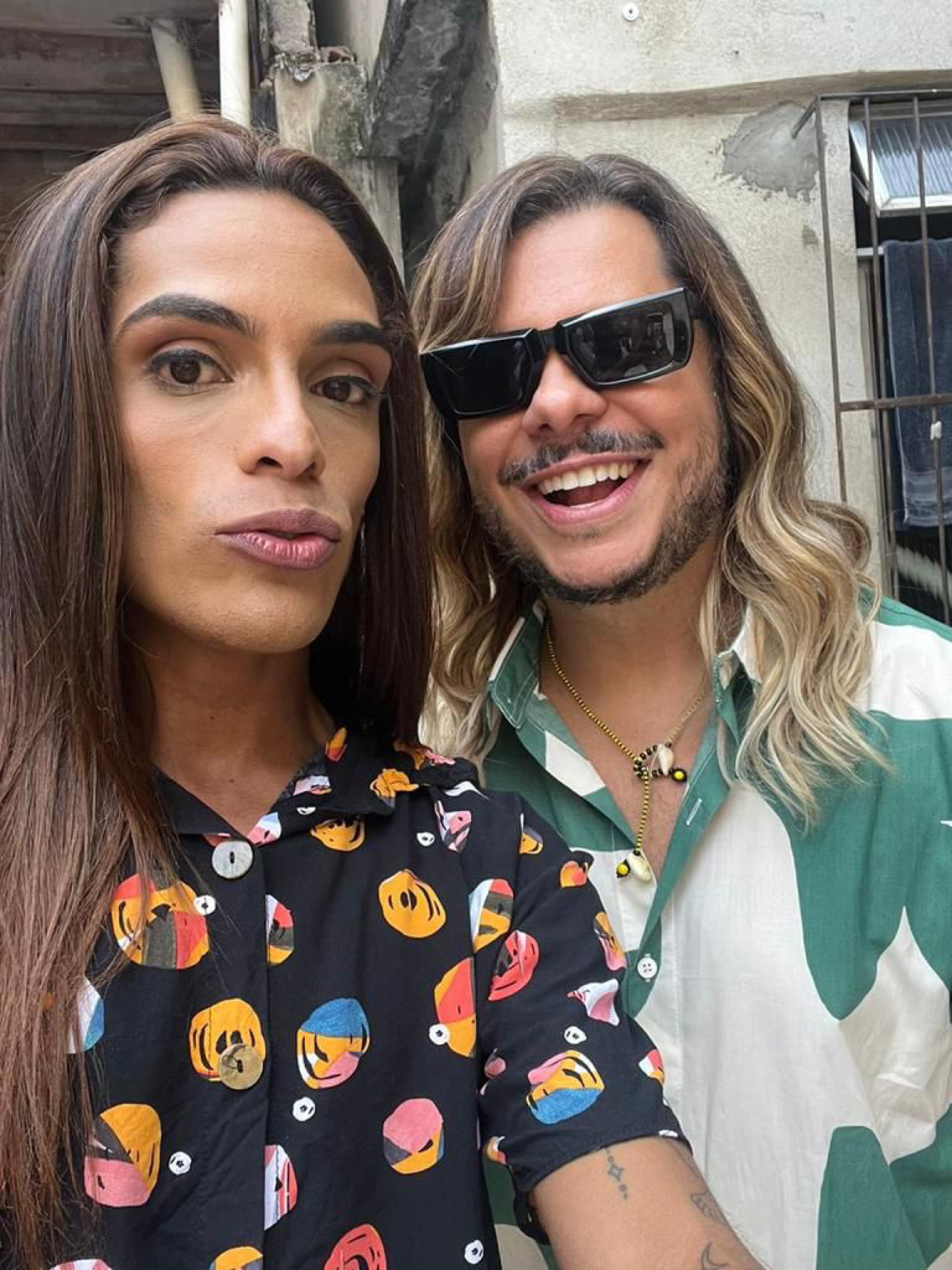 Em um dos episódios, Marcus Majella e Rafael Infante conhecem a influenciadora Yago Mapoua - Divulgação