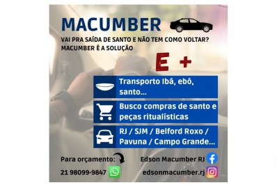 Motorista de aplicativo oferece serviço de 'macumber' e viraliza nas redes sociais