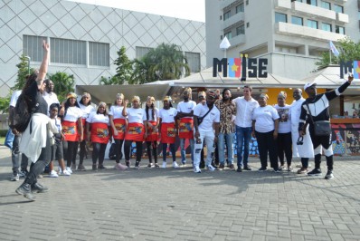 Família de Moïse Kabagambe inaugura quiosque no Parque Madureira