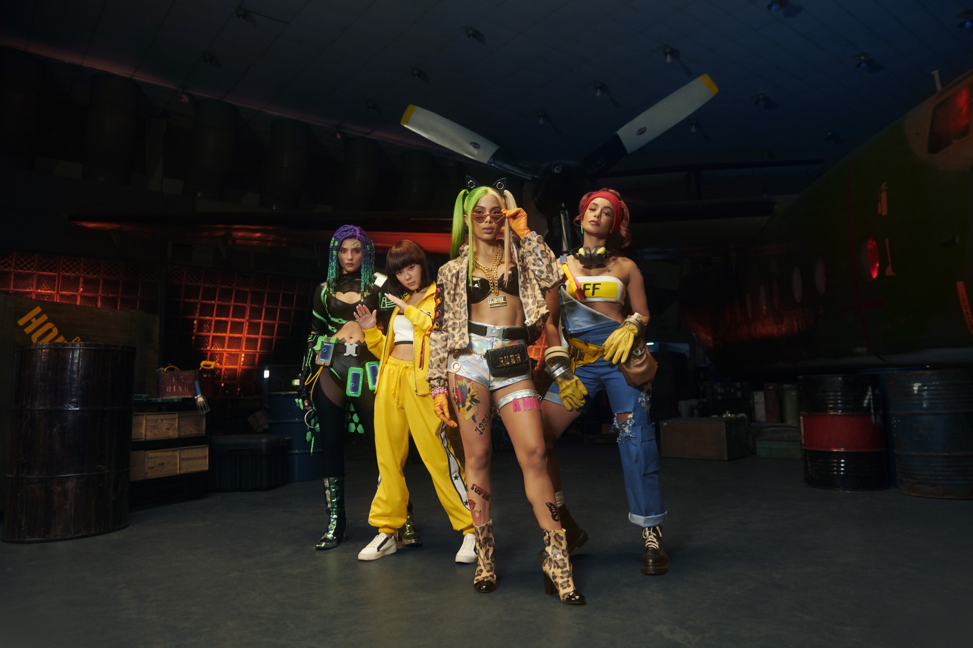 Anitta lança 'Tropa' em parceria com Luck Muzik - Eduardo Bravin / Garena