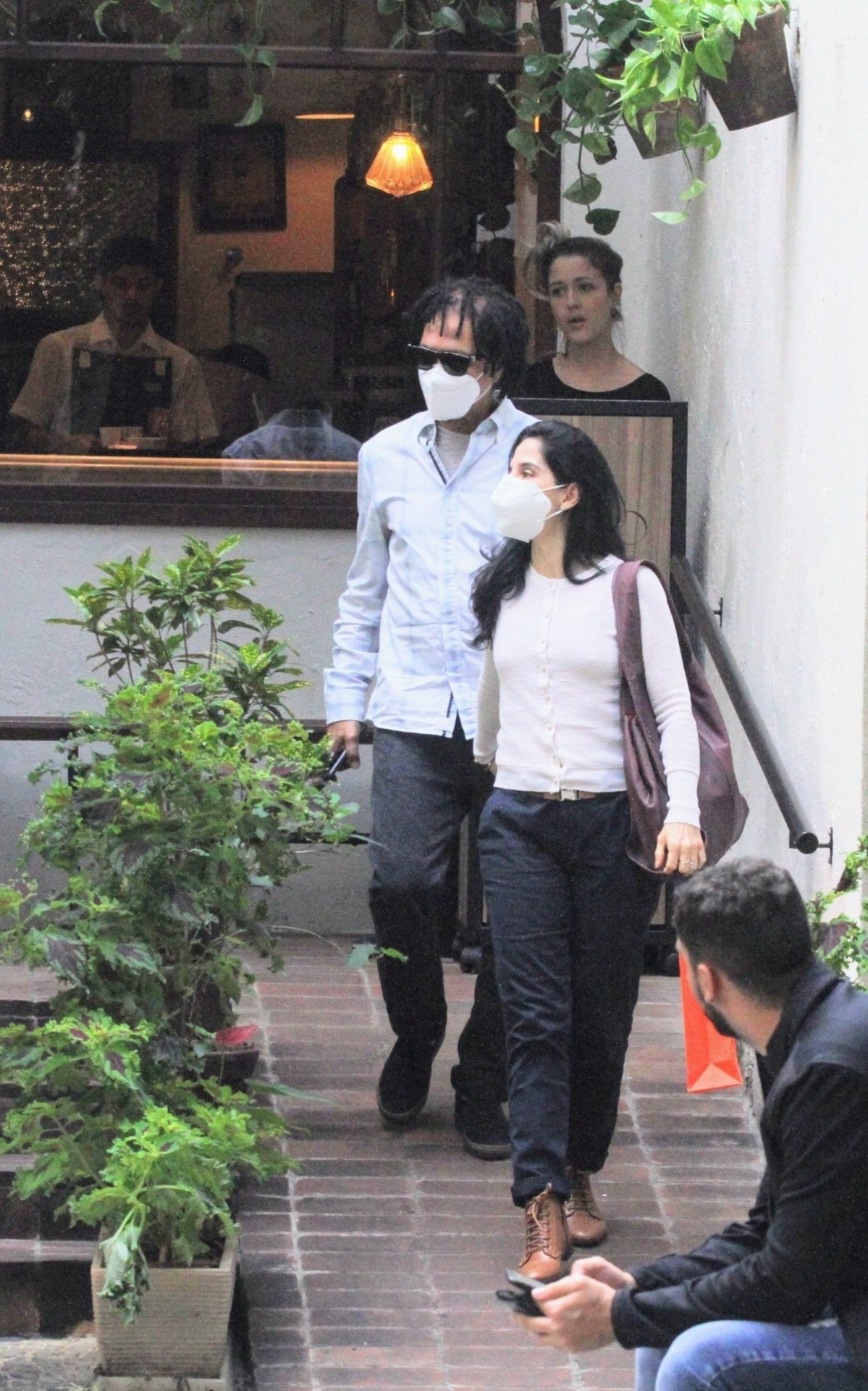 Djavan e a esposa, Rafaela Brunini