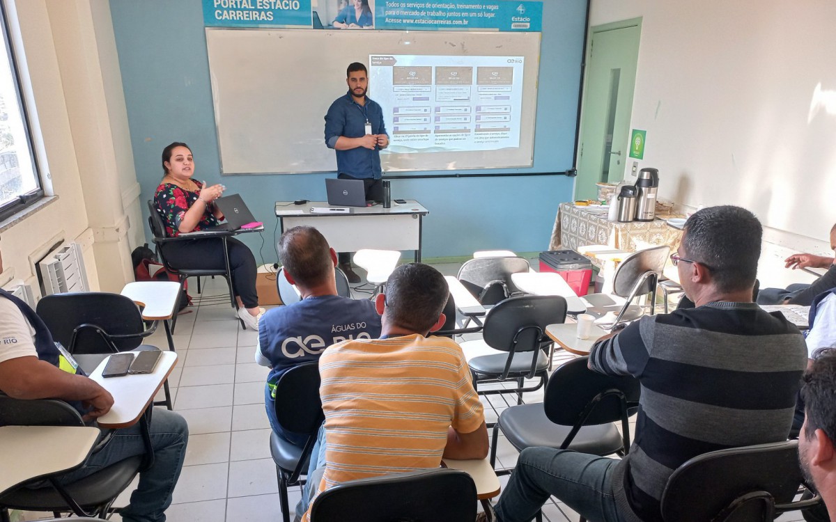 &Aacute;guas do Rio investe em treinamentos na Baixada Fluminense