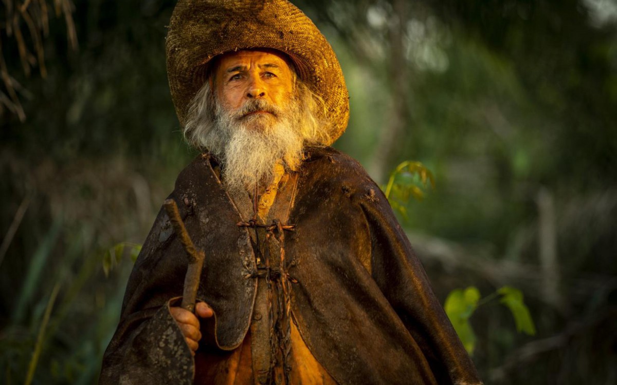 Osmar Prado interpreta o Velho do Rio no remake de 'Pantanal' - Divulga&ccedil;&atilde;o/globo