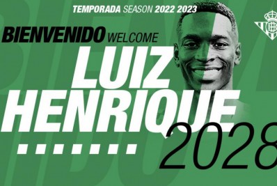 Ex-atacante do Fluminense, Luiz Henrique é anunciado pelo Betis