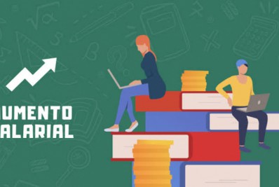 Professores concursados têm reajuste de 33,24% e valor do Cartão Alimentação sobe 33,33%