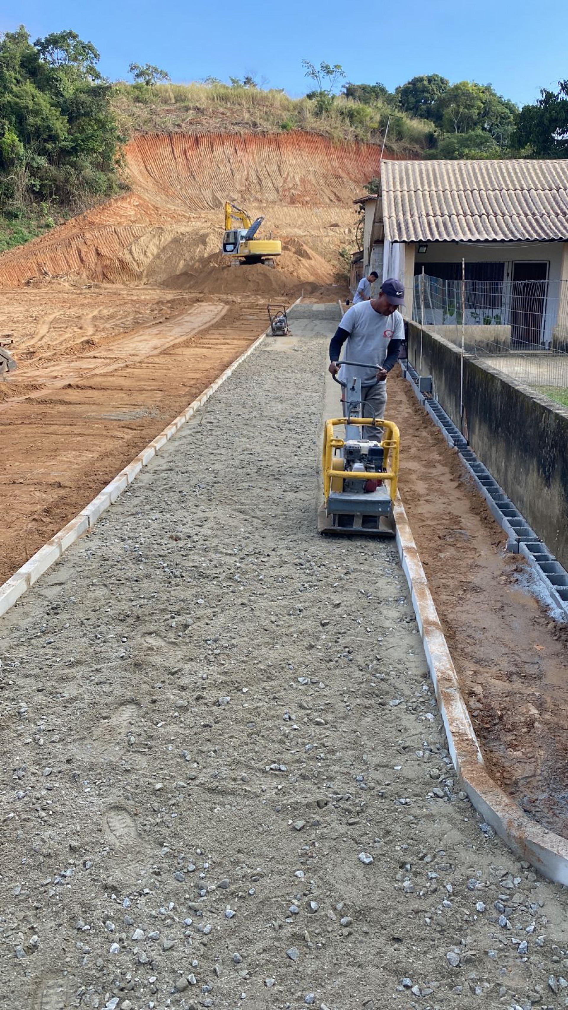 Prefeitura de Saquarema est&aacute; realizando a constru&ccedil;&atilde;o da nova Pra&ccedil;a da Barreira - Divulga&ccedil;&atilde;o/SeCom Saquarema