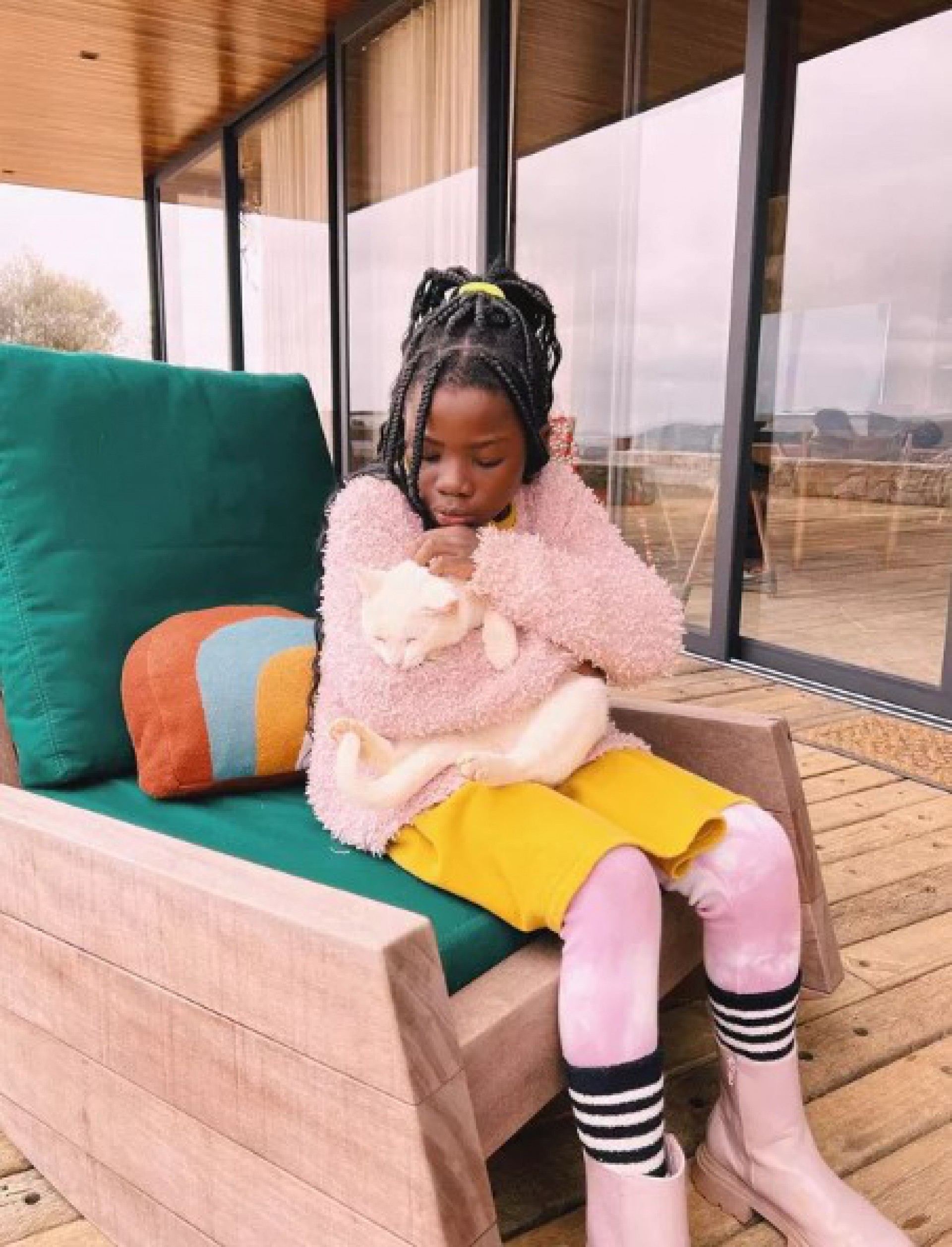 Giovanna Ewbank faz festa do pijama para Titi  - Reprodução/Instagram