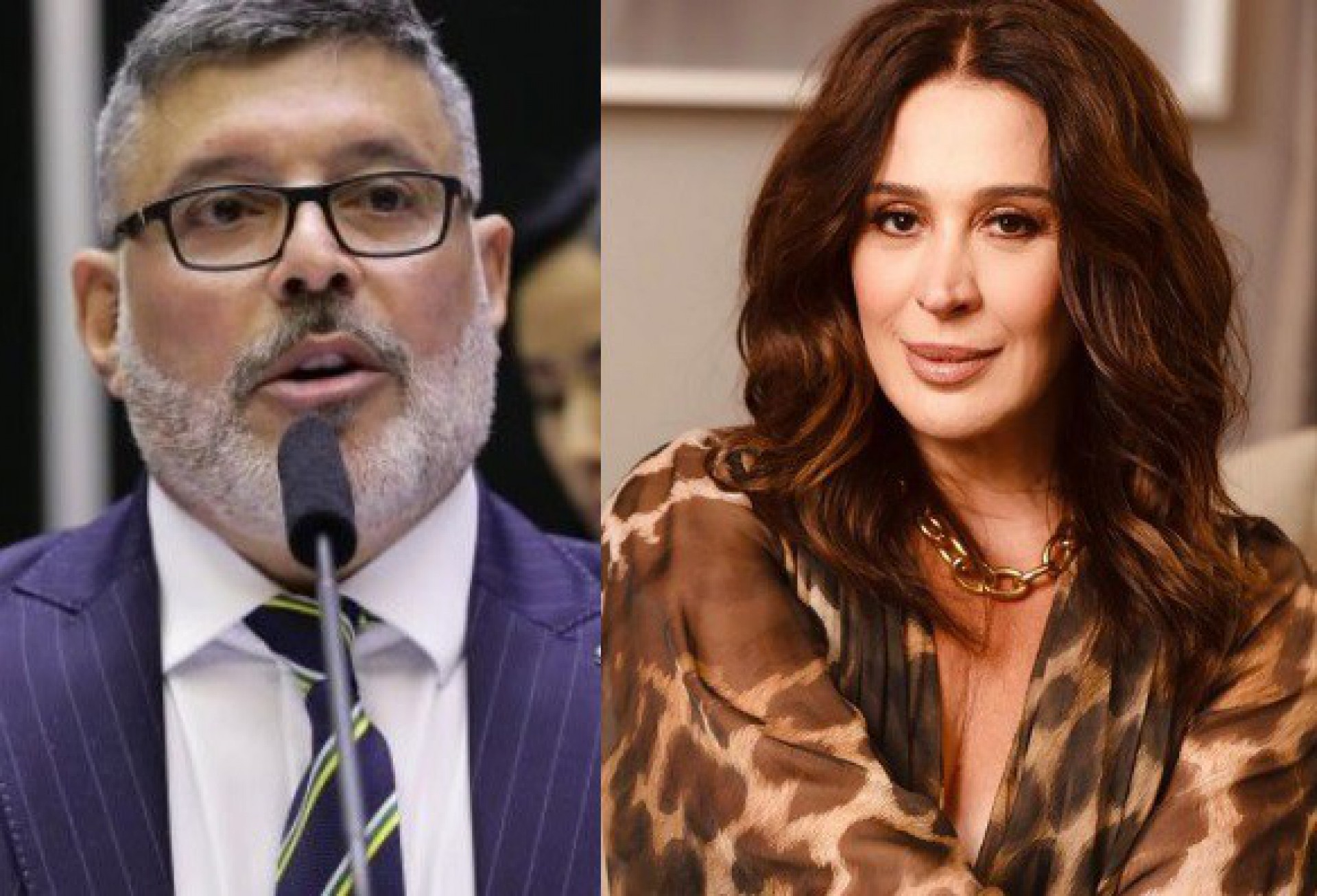 Alexandre Frota critica Claudia Raia - Michel Jesus/ C&acirc;mara dos Deputados / Reprodu&ccedil;&atilde;o do Instagram 