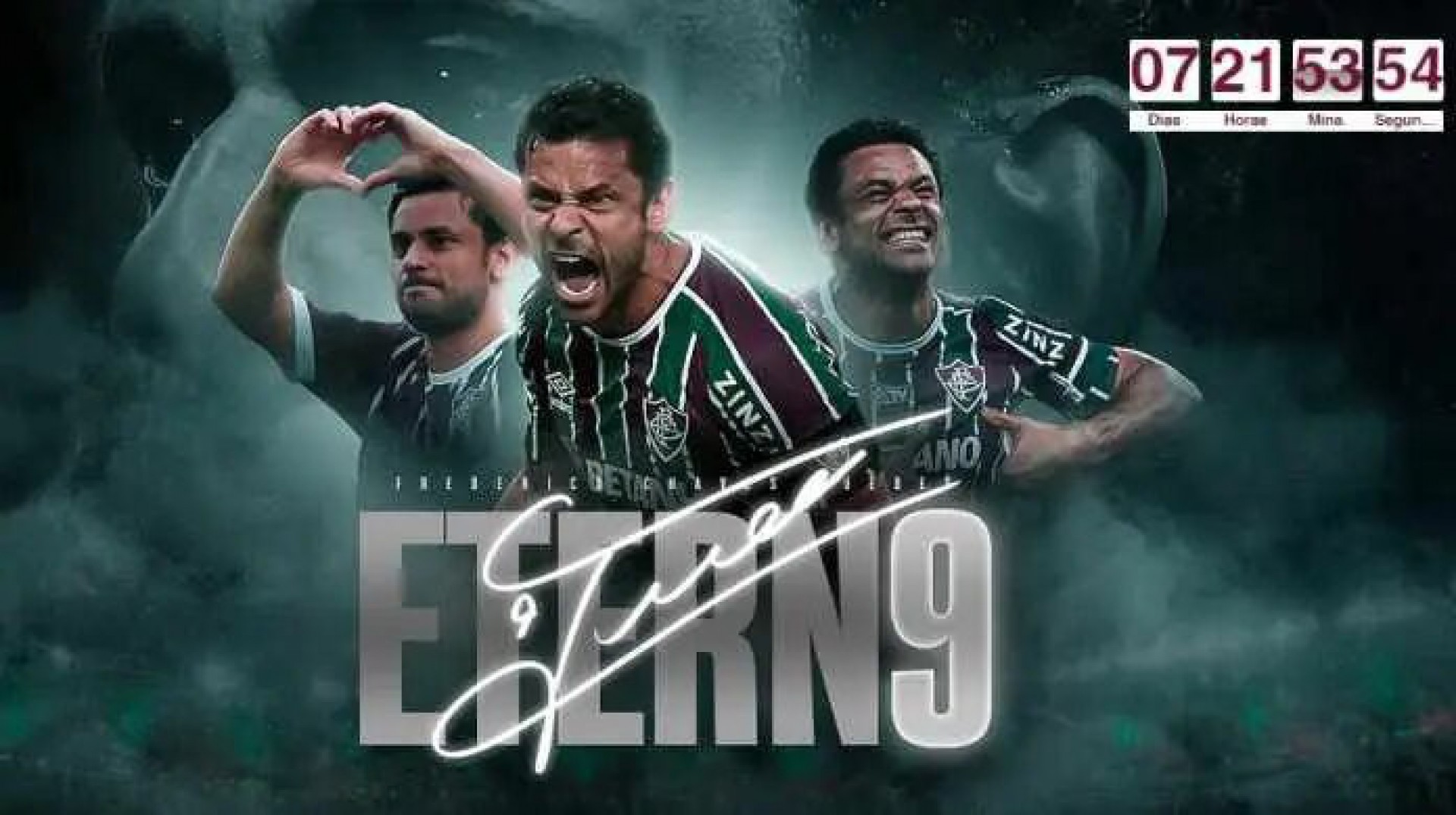 Fluminense anuncia site especial para despedida de Fred - Foto: Divulgação/Fluminense FC