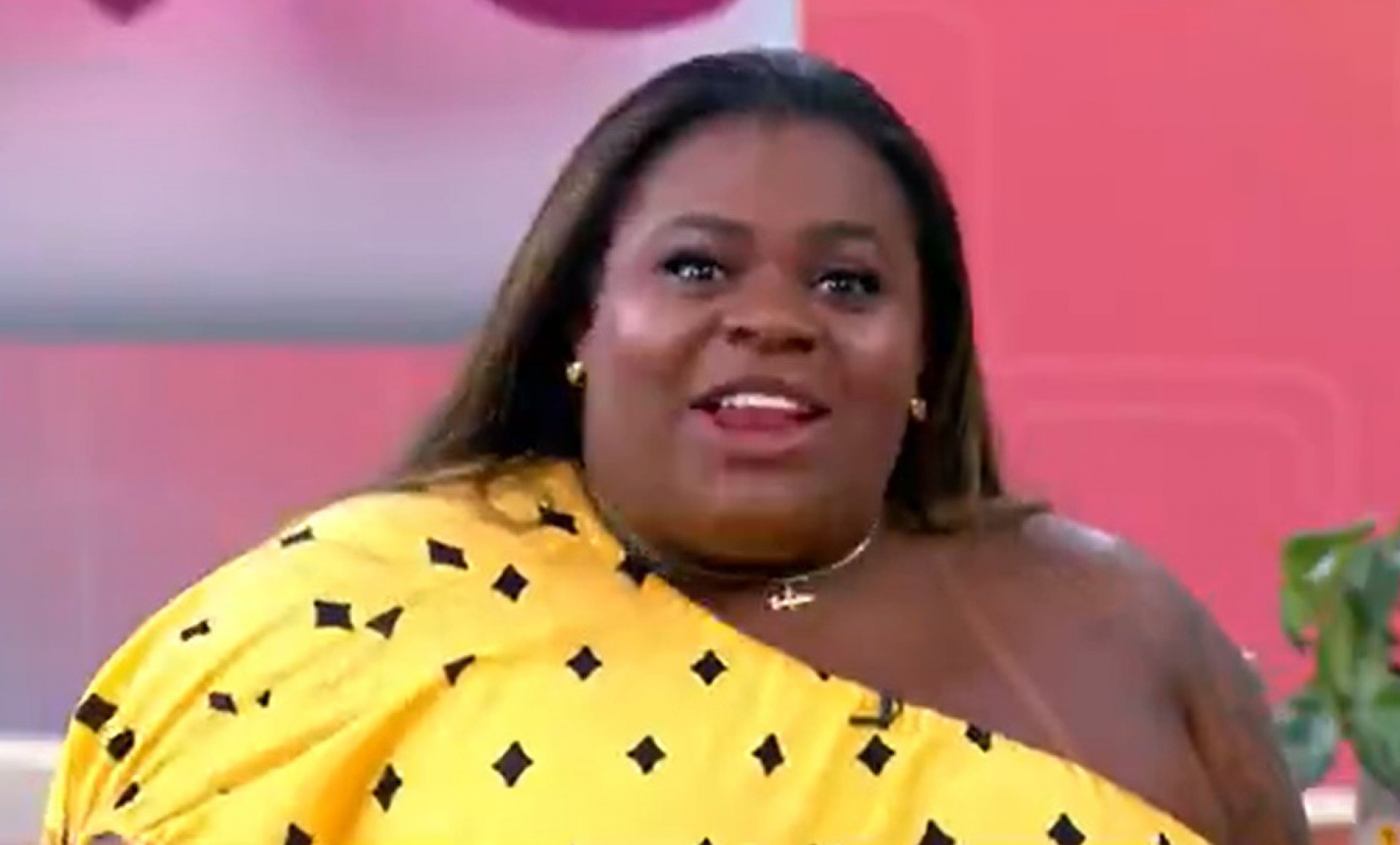 Jojo Todynho no 'Mais Você' - Reprodução da TV Globo