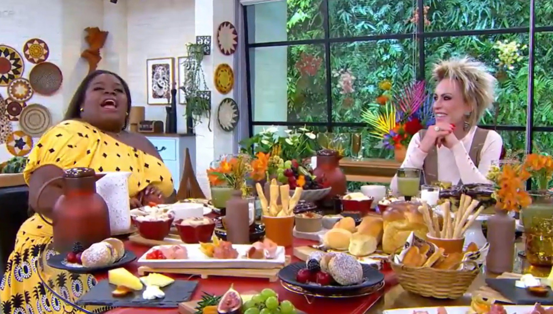 Jojo Todynho no 'Mais Você' - Reprodução da TV Globo