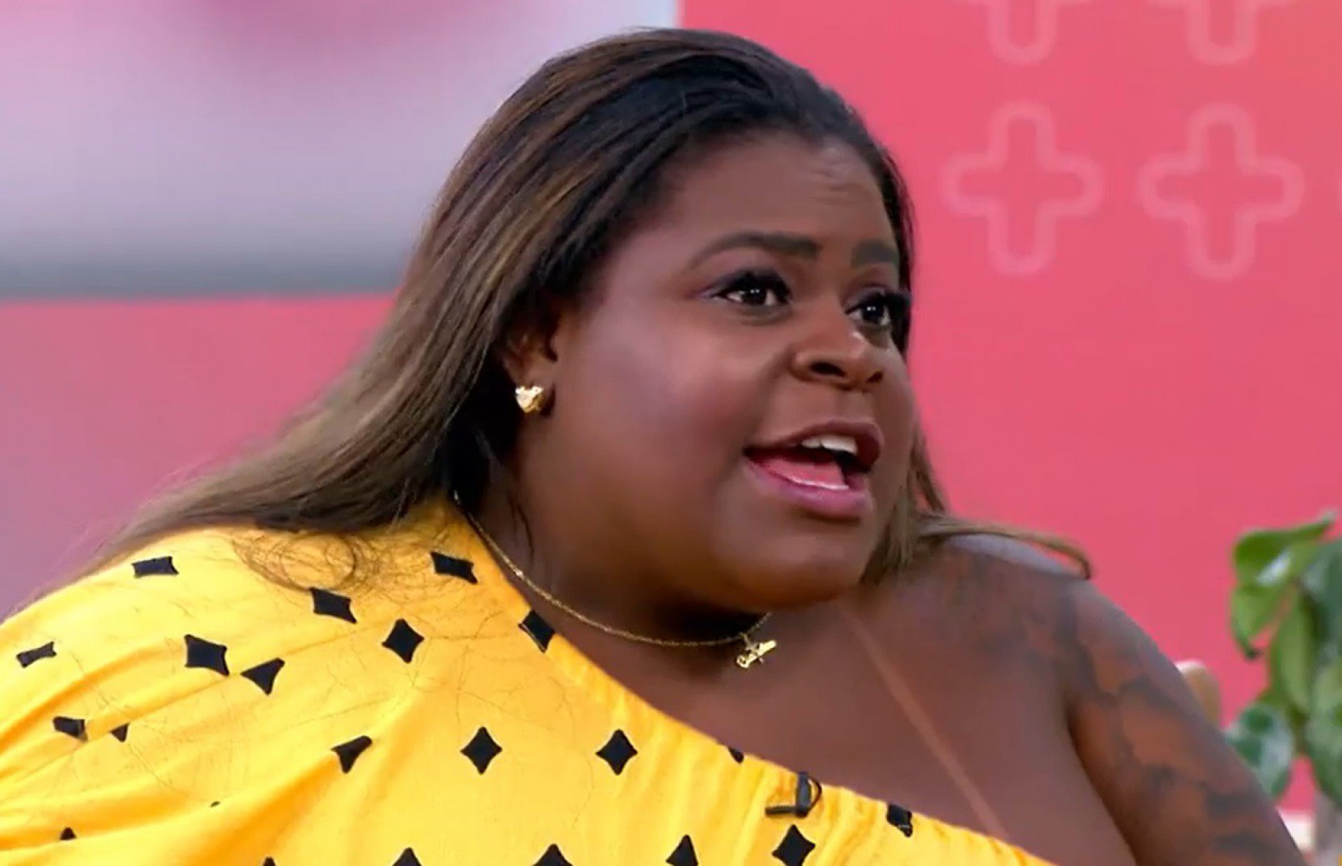 Jojo Todynho no 'Mais Você' - Reprodução da TV Globo