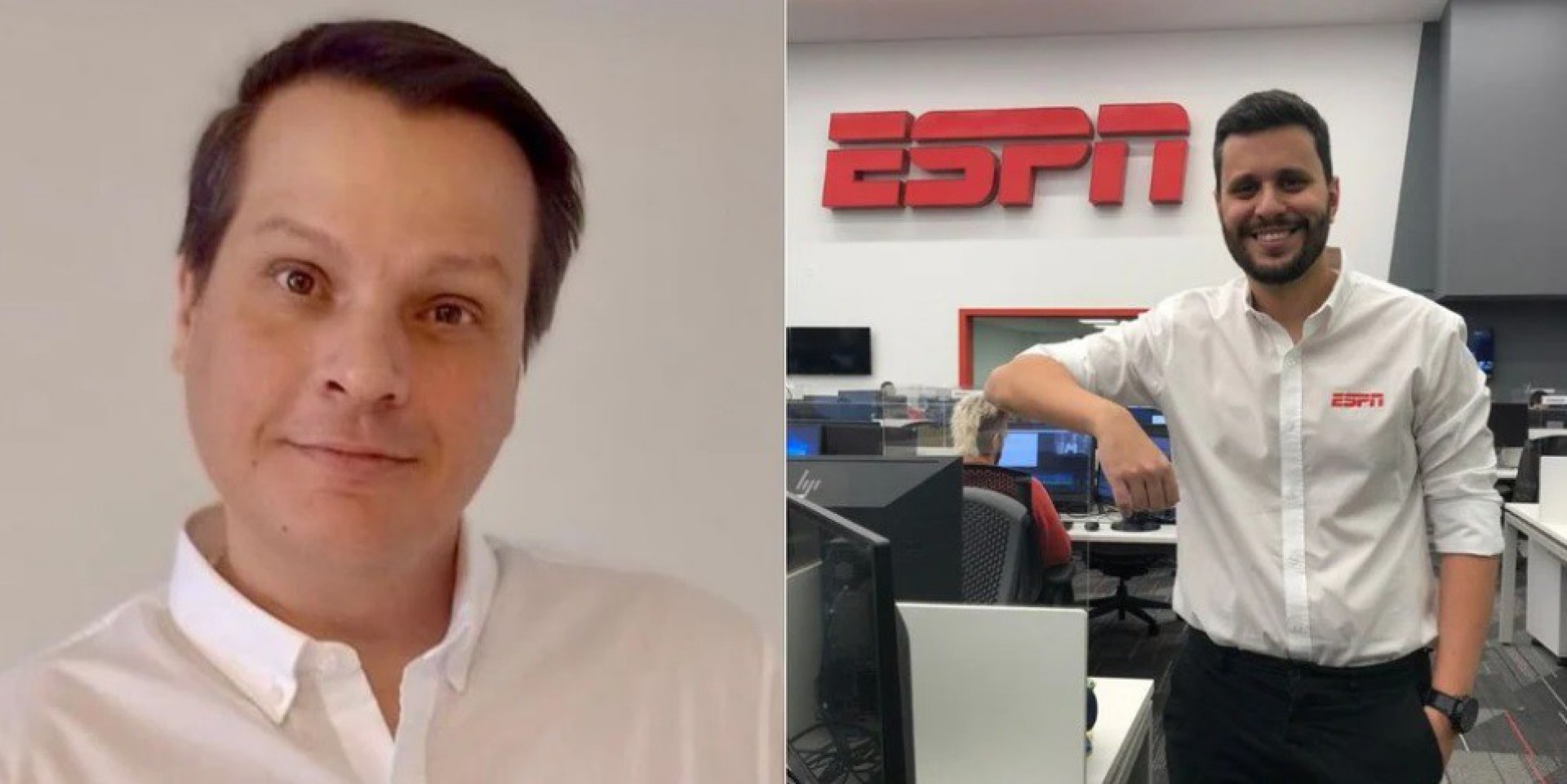 Fernando Saraiva e Fernando Campos são os novos contratados da ESPN - Divulgação