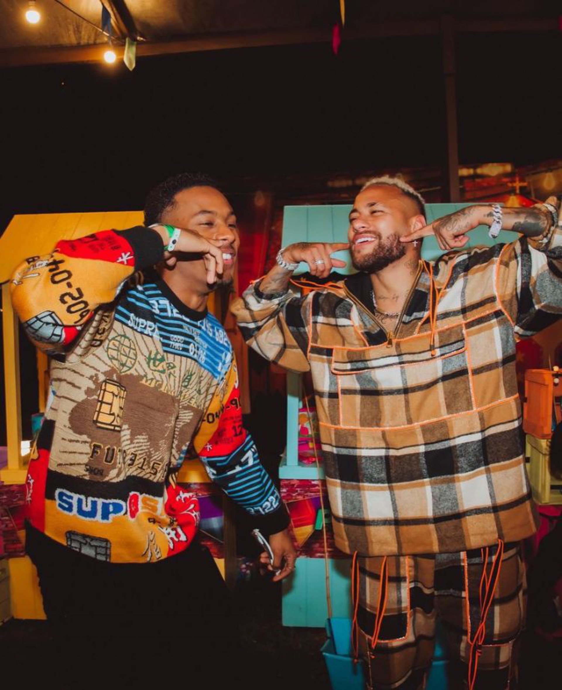 Paulo André celebra amizade com Neymar com fotos no Instagram - Reprodução/Instagram