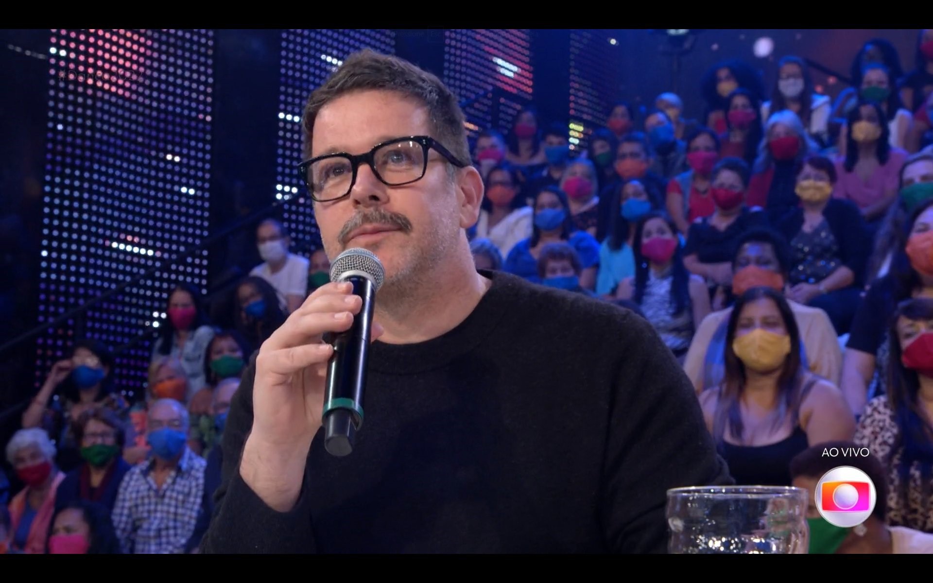 Murilo Benício no 'Domingão com Huck' - Reprodução da TV Globo