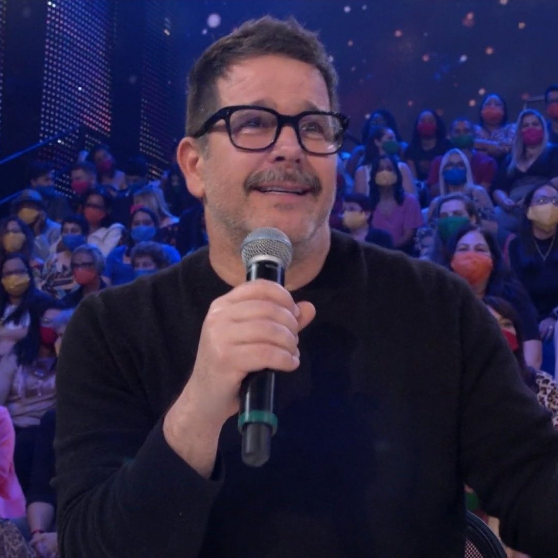 Murilo Benício no 'Domingão com Huck' - Reprodução da TV Globo