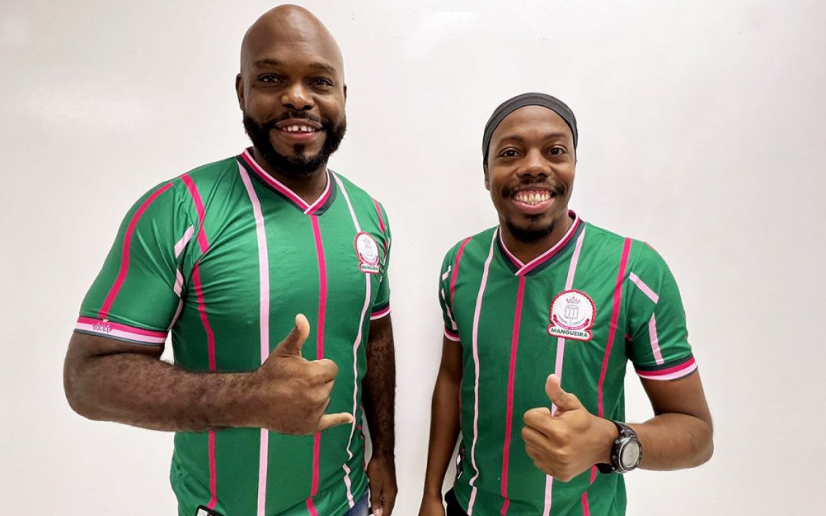 Taranta Neto e Rodrigo Explos&atilde;o s&atilde;o os novos mestres de bateria da Mangueira